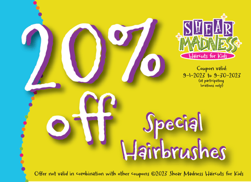 20% off Special Hairbrushes23-01